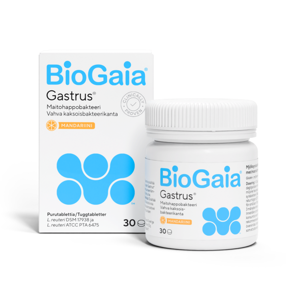 BioGaia Gastrus maitohappobakteeri 30 tabl