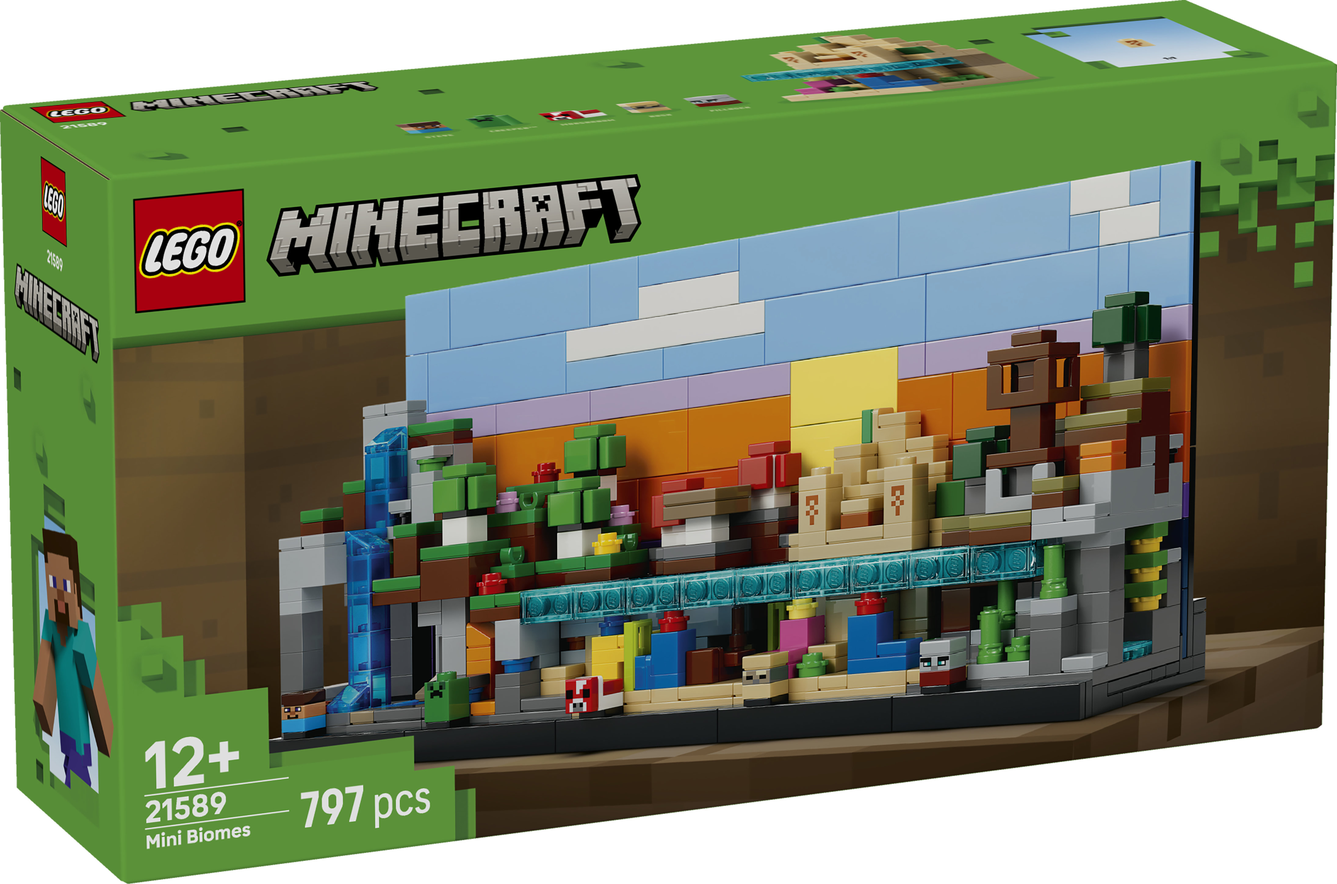 LEGO Minecraft 21589 Minibiomit