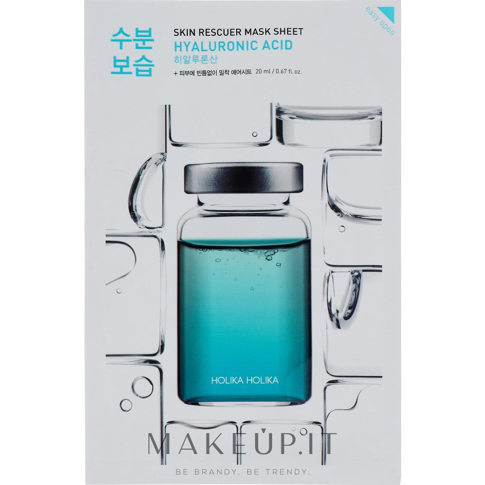Holika Holika Skin Rescuer Mask Sheet Hyaluronihappo