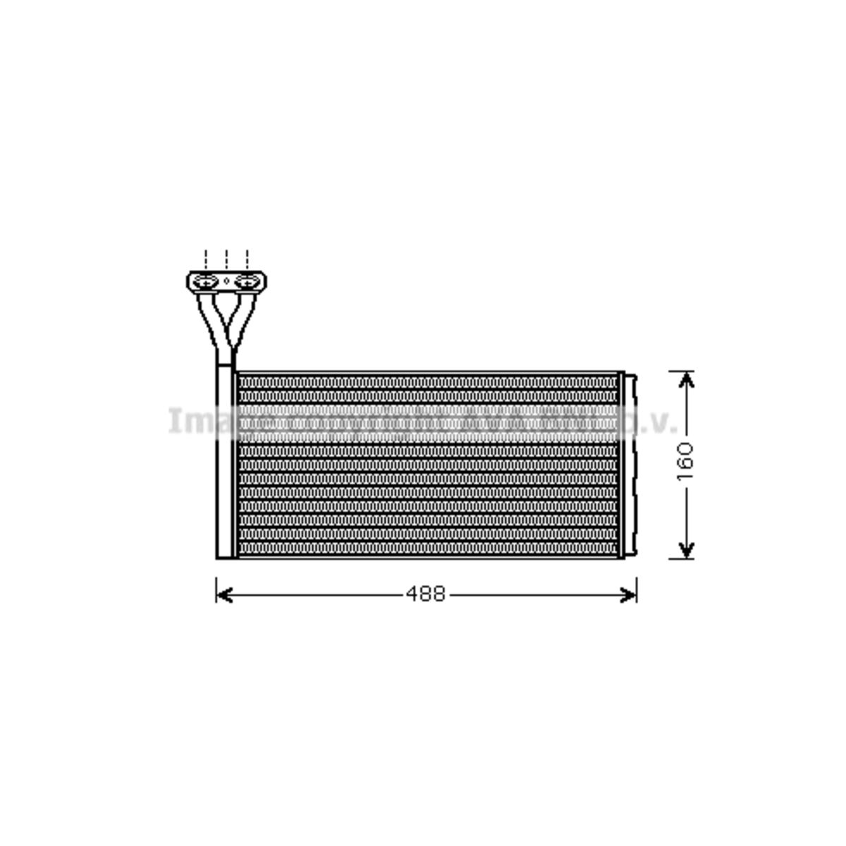 Lämmityslaitteen kenno HIGHWAY AUTOMOTIVE 50045001