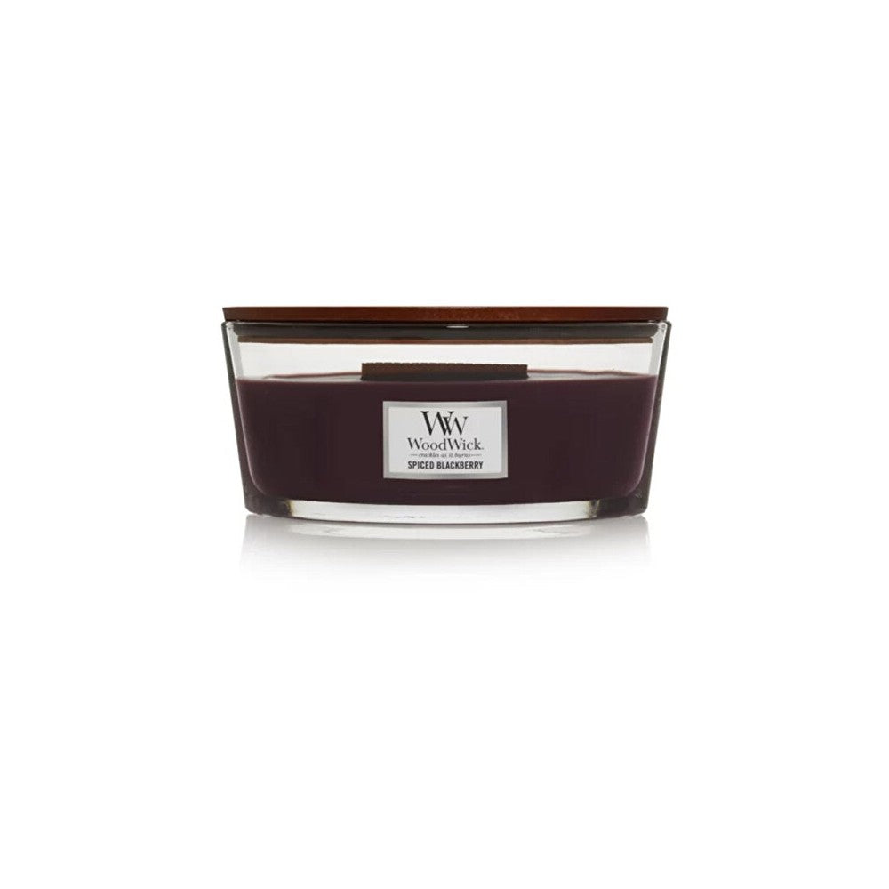 Woodwick Nave Spiced Blackberry (tulinen karhunvatukka) - tuoksukynttilä - 470 ml