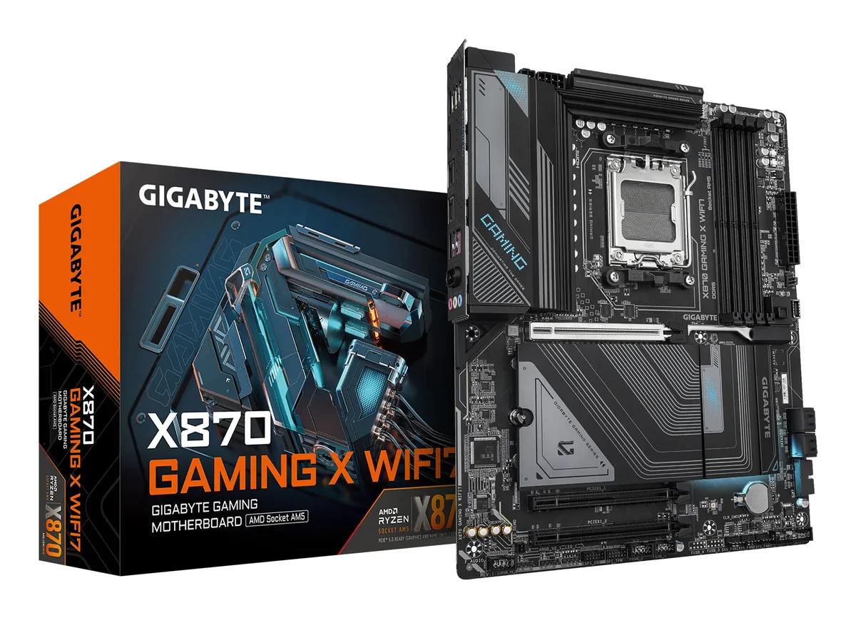 GIGABYTE X870 GAMING X WIFI7 Emolevy - AMD X870 - AMD AM5 - DDR5 RAM - ATX