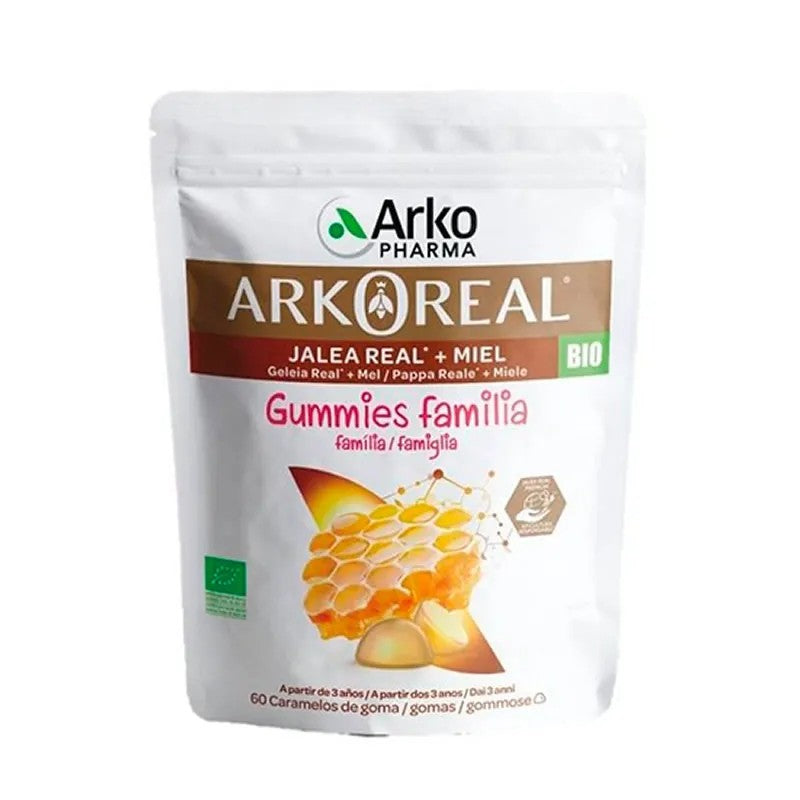 Arkopharma Kuninkaallinen hyytelö 60 nallekarkkia