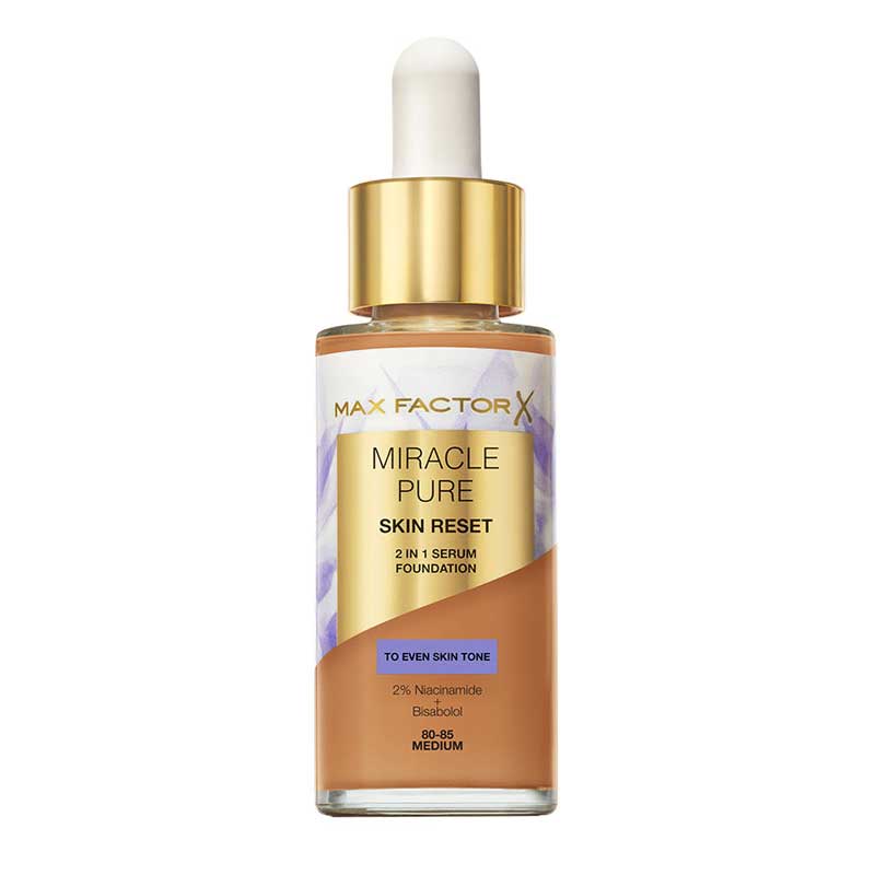 Max factor Miracle Pure Skin Reset 2in1 Foundation Serum - Meikkivoide 30 ml 80-85 Medium