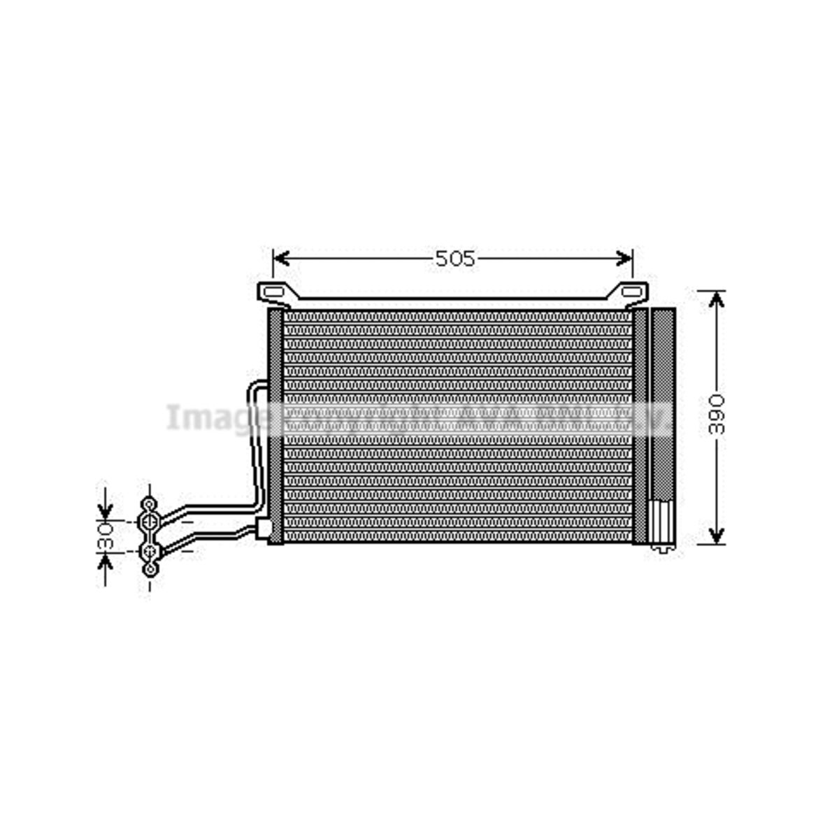 Lauhdutin, ilmastointilaite AVA COOLING SYSTEMS BW5264D