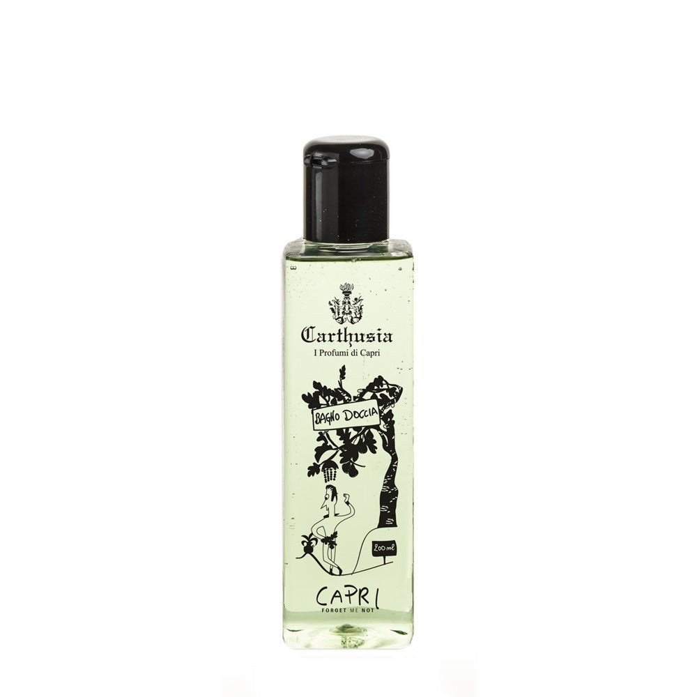 Carthusia Capri Forget Me Not Shower Gel Fig Mint Vanilla 200ml