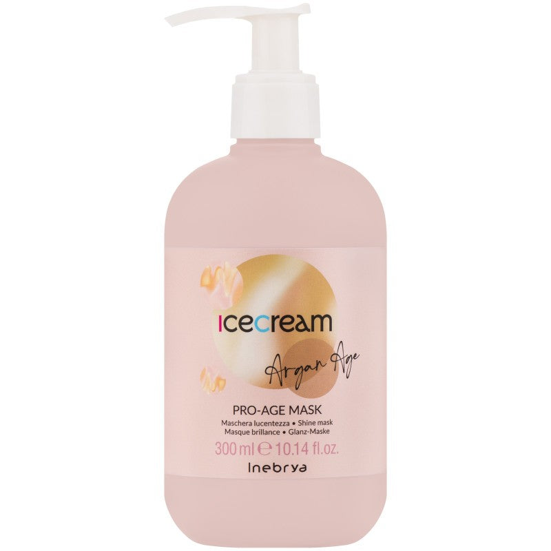 Inebrya Jäätelö Argan Age Pro-Age -naamio - 300ml