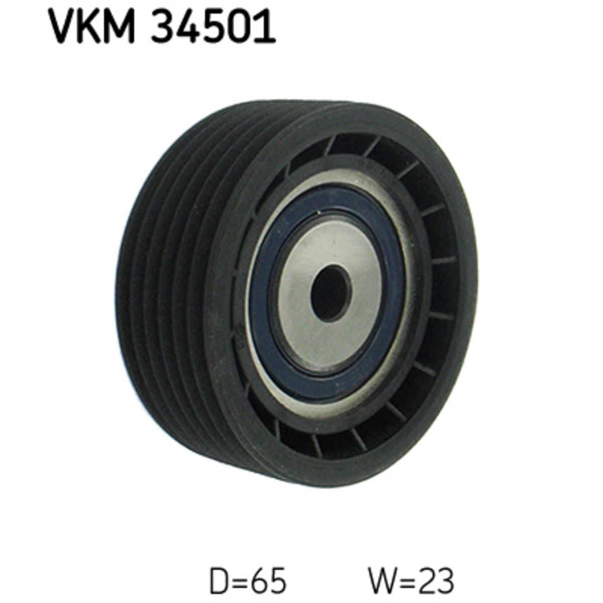 Ohjainrulla, moniurahihna SKF VKM 34501
