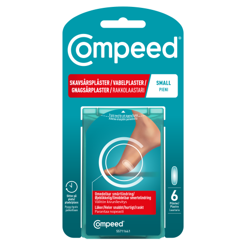Compeed rakkolaastari small 6 kpl