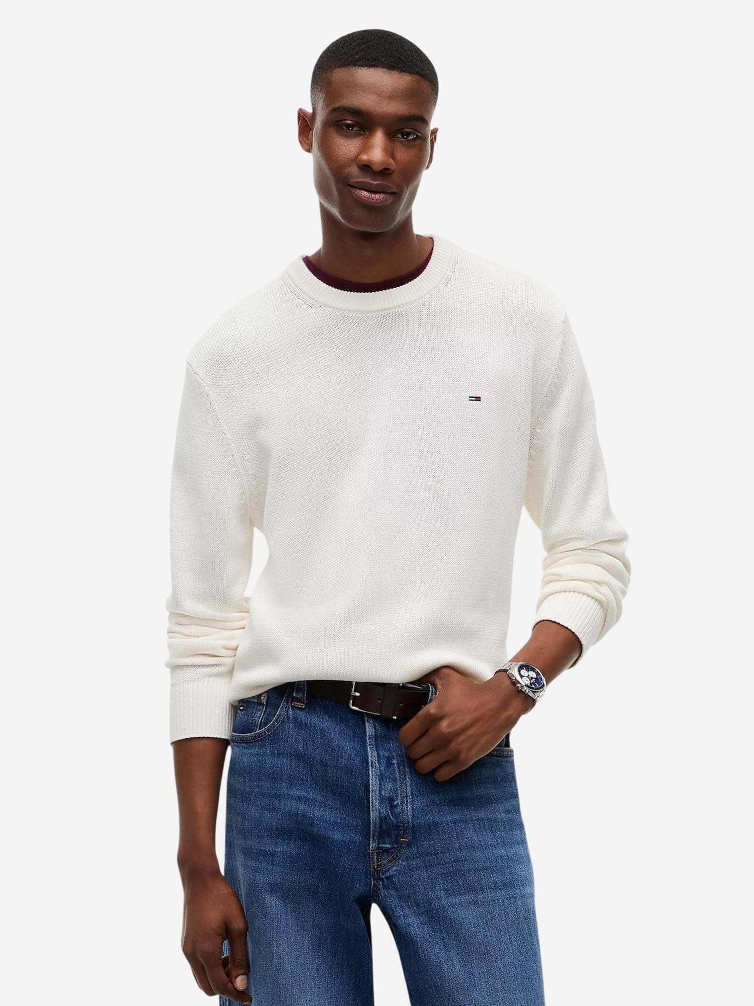 Tommy Jeans Neulepaita valkoinen