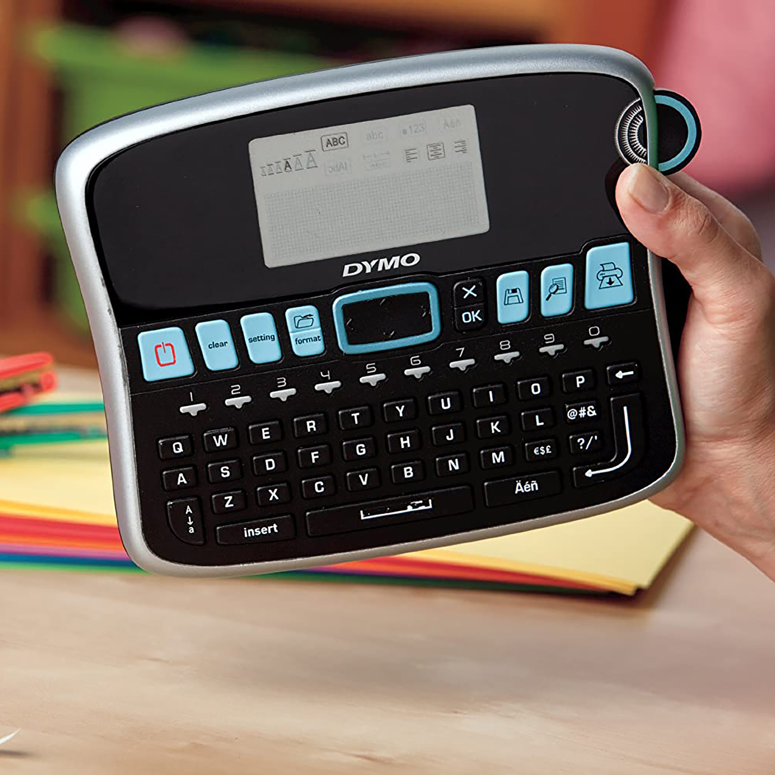 Dymo LabelManager 360D -tarrakirjoitin (QWERTY)