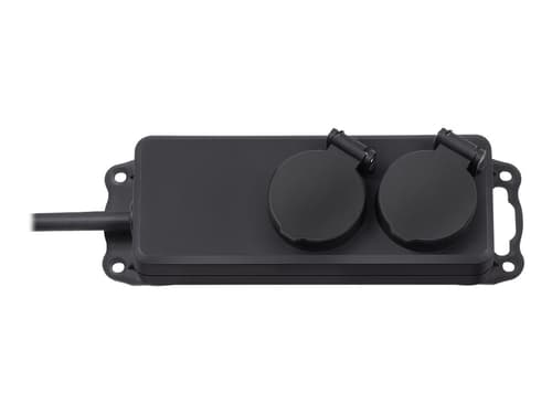 Brennenstuhl Extension Socket Ip44 2-way Black 2m H07rn-f 3g1,5