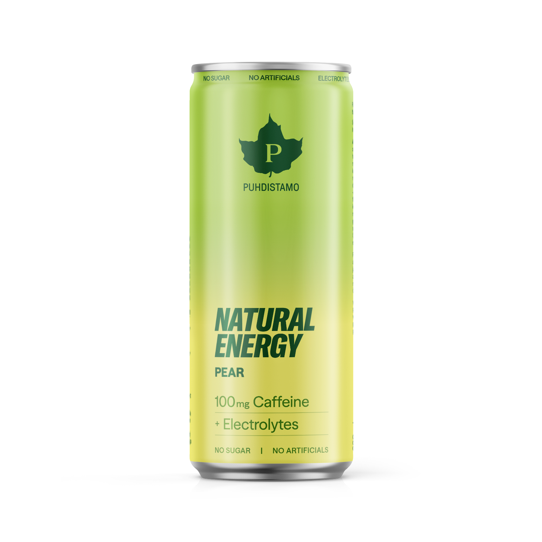 Puhdistamo Natural Energy Drink Pear 330 ml
