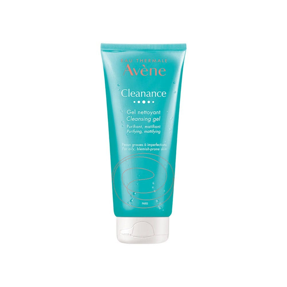 Avène Cleanance - Puhdistusgeeli - Rasvainen iho, jossa on puutteita - 200 ml