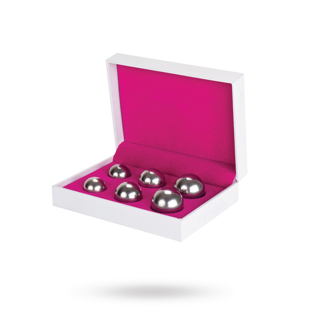Ben Wa Balls - 3 weights, Silver, treenikuulat, lantionpohjalihakset, virtsankarkailu, lirauttelu, treeni, metallikuulat