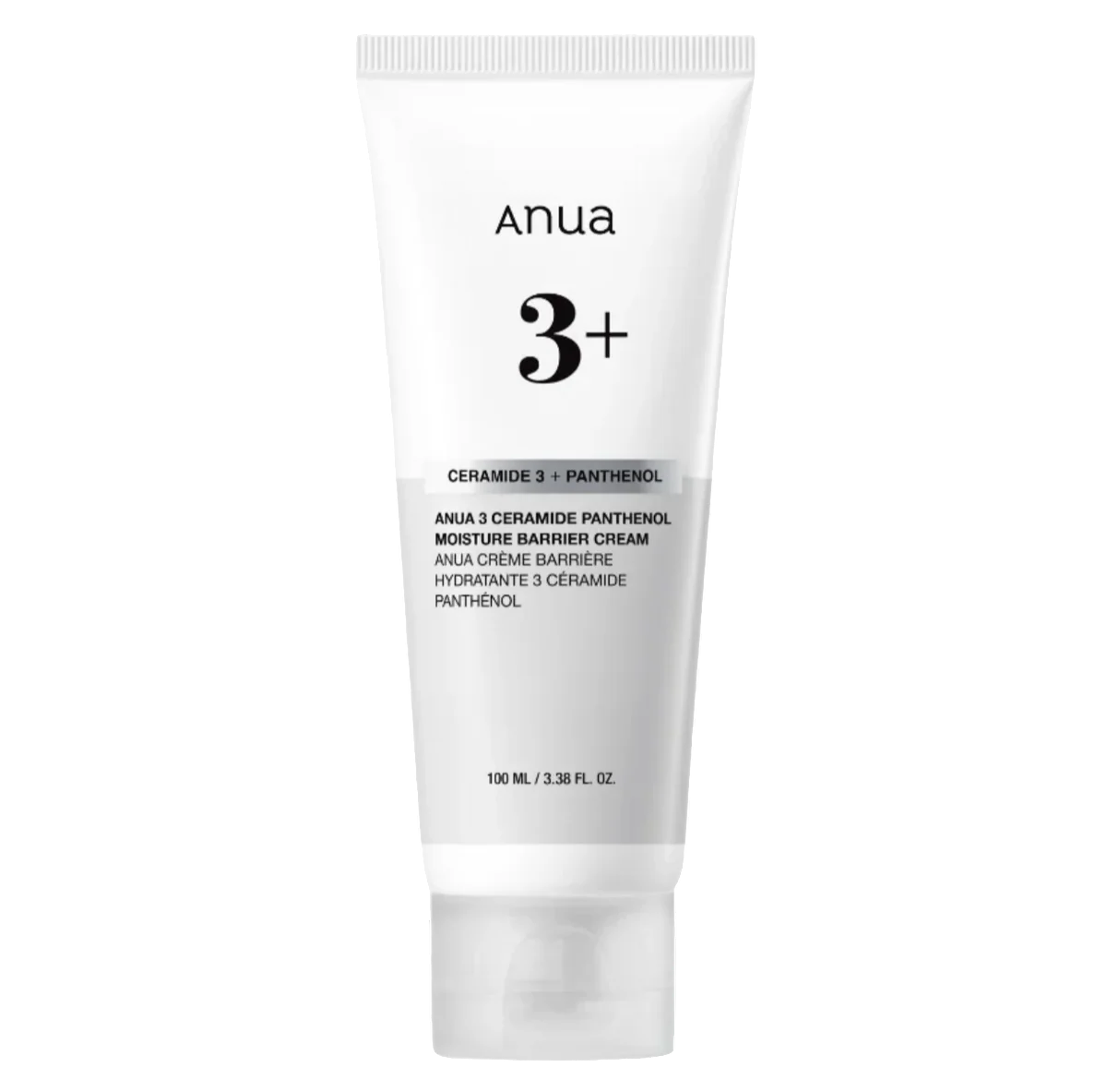 Anua 3+, 3 Keramid + Pantenoli, Kosteuttava voide, Kasvoille, 100 ml