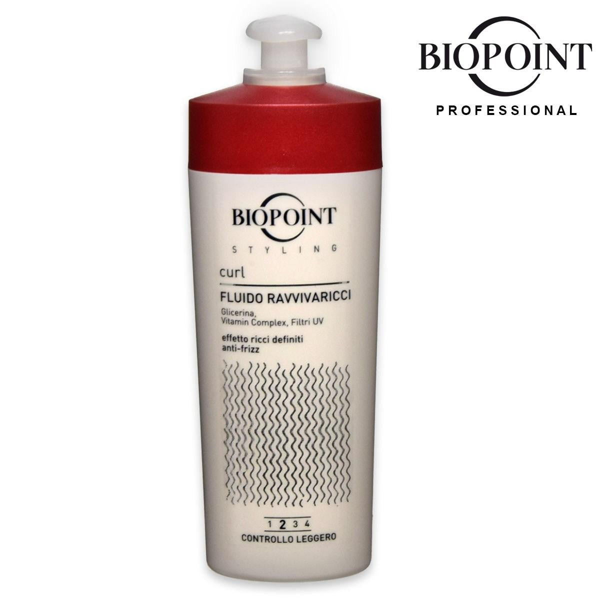 Biopoint Kevyt kiharoita elvyttävä neste, kevyt hallinta, selkeät kiharat, 200 ml