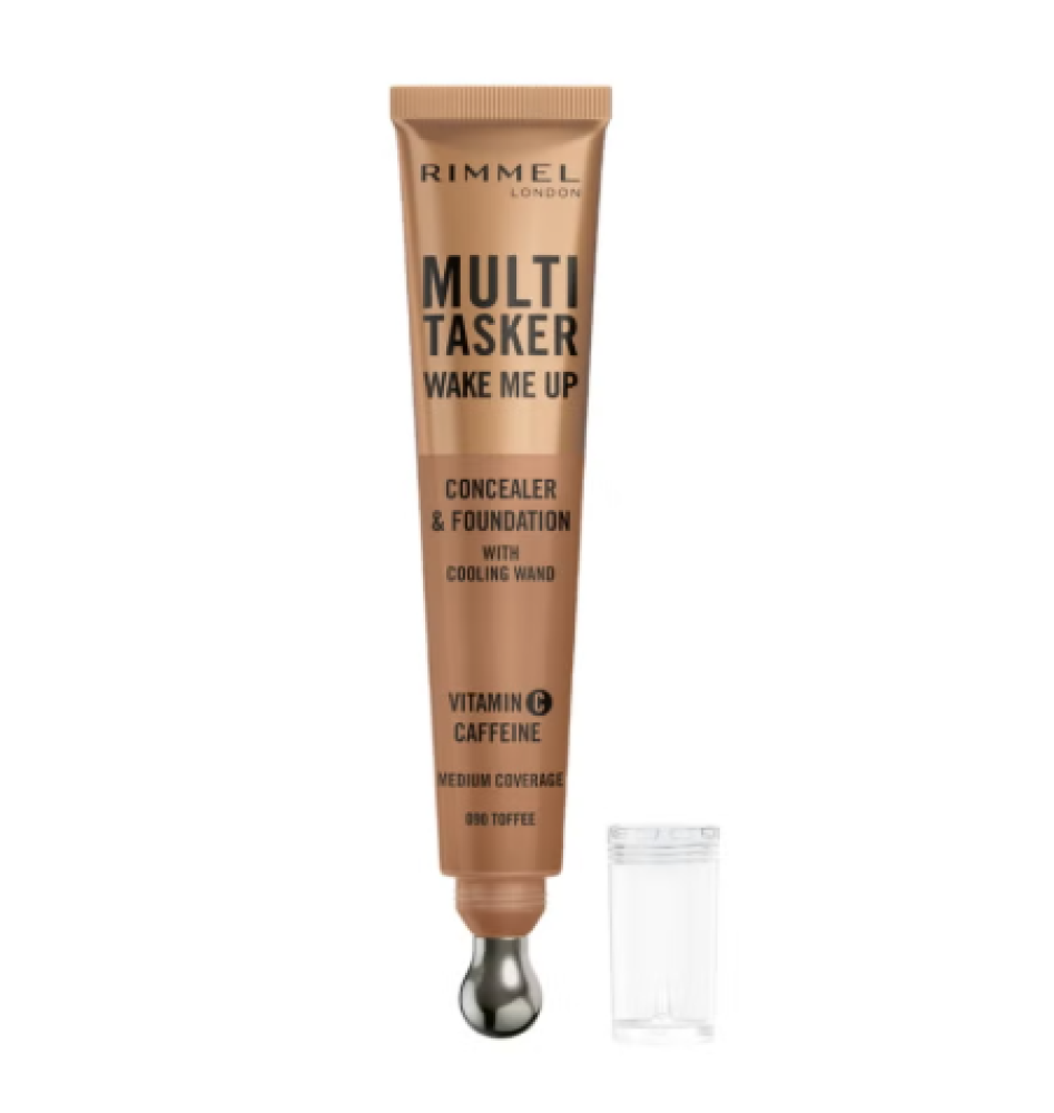 Rimmel London Multitasker Wake Me Up Peitevoide ja Makeup Base Toffee 20 ml