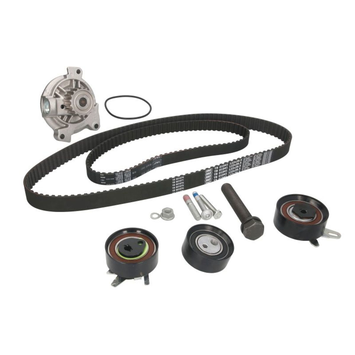Vesipumppu + jakohihnasarja SKF VKMC 01258-2