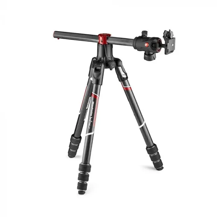 Manfrotto MKBFRC4GTXP-BH, 3 jalkoja, Musta, Punainen, 141 cm, 1,76 kg