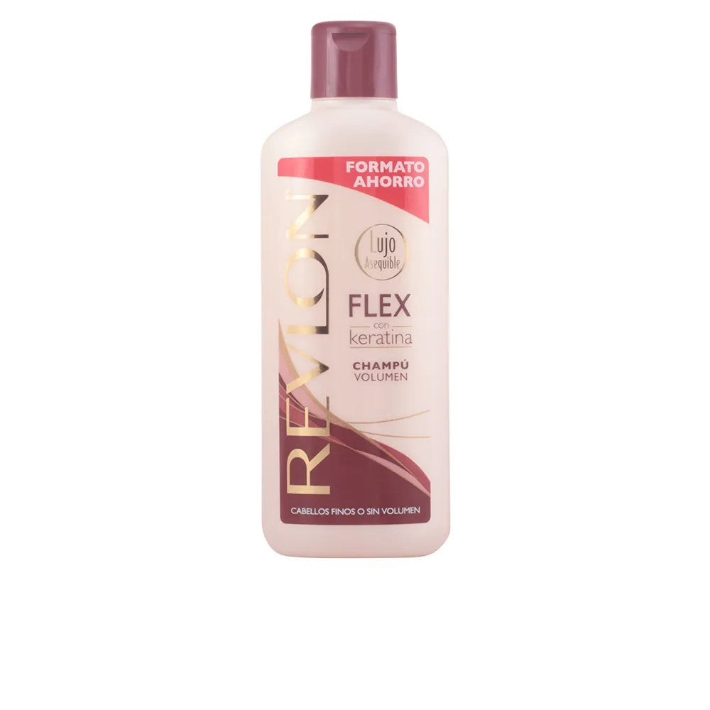 Revlon Flex Keratin Shampoo ohuille hiuksille 650 ml