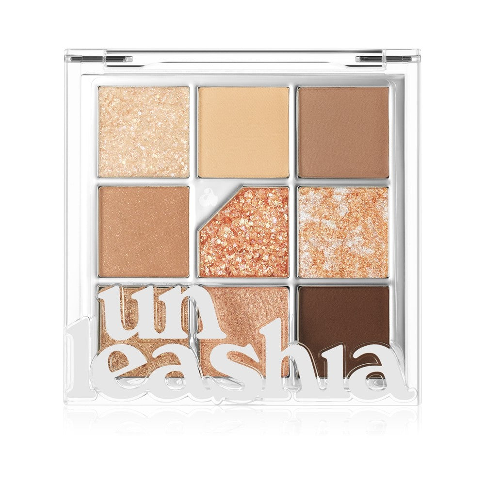Unleashia Glitterpedia Palette Vegan Ombretti 2 All of Brown 6.6g — Palette ombretti