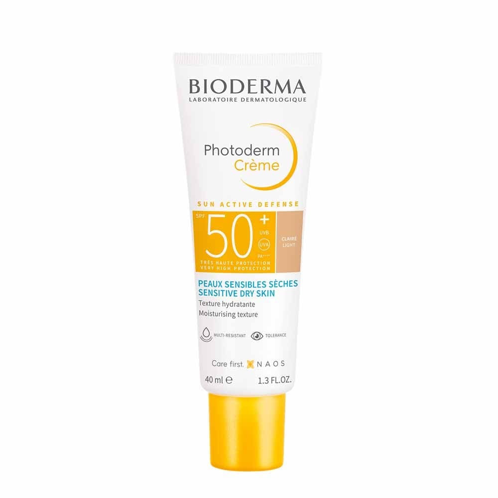 Bioderma Photoderm Light tint cream SPF50+ Kuivalle herkälle iholle 40ml