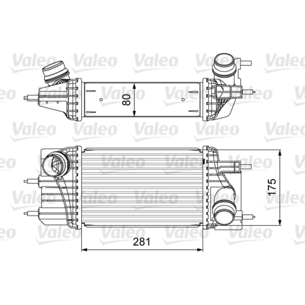Välijäähdytin VALEO 818666