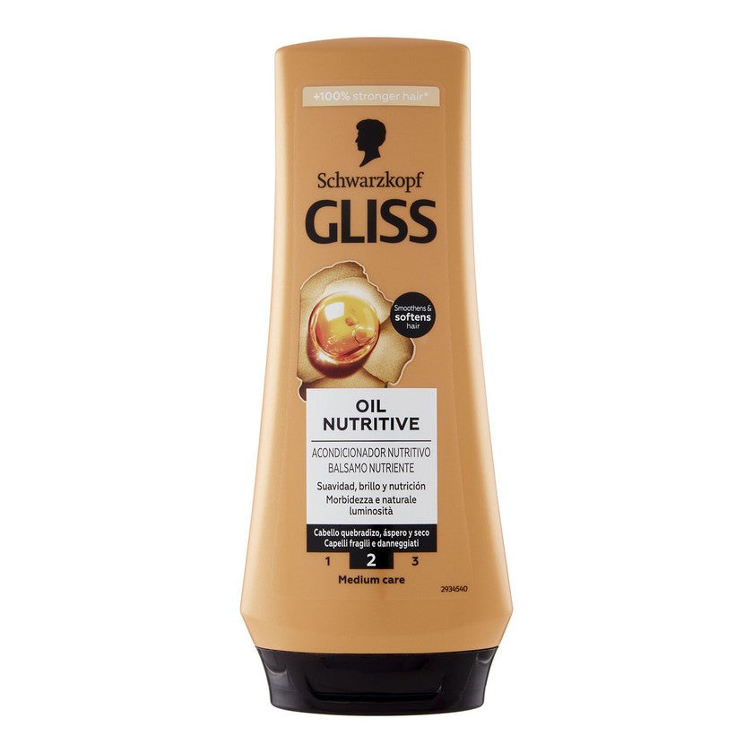 Gliss Hair Repair Ravitseva Öljy Hoitoaine 200 ml