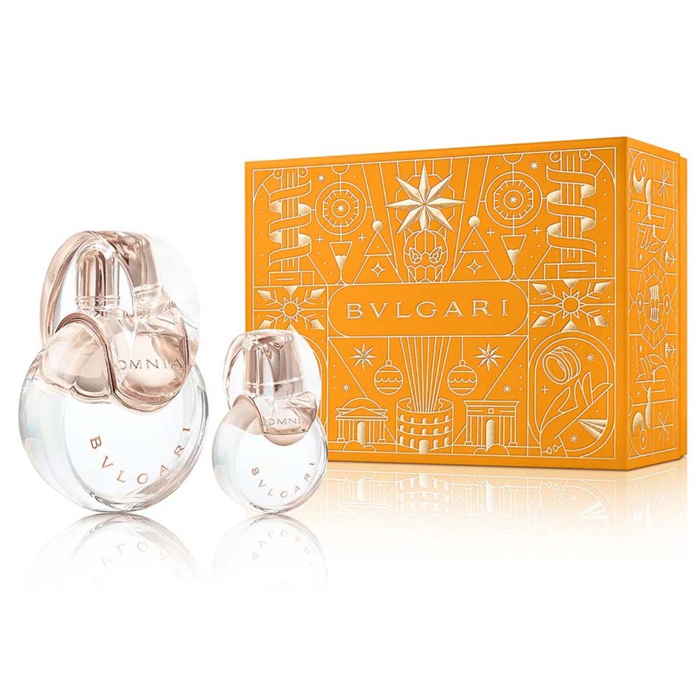 Joulusetti 2024 Bvlgari: Omnia Crystalline Eau De Toilette naiselle 100 ml + Omnia Crystalline Eau De Toilette naiselle 15 ml *Miniatyyri