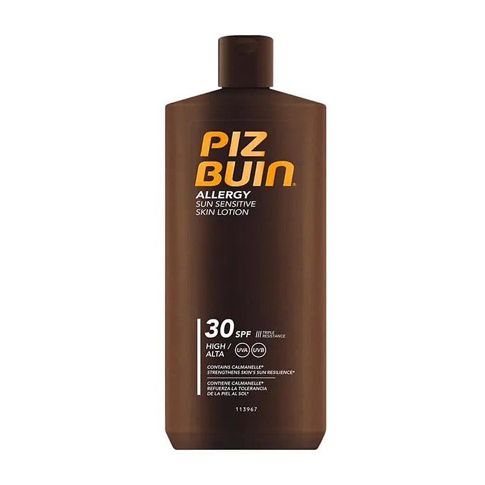 Piz buin aurinkovoide allergisille herkälle iholle SPF 30 - aurinkovoide aurinkoallergioita vastaan - 400 ml