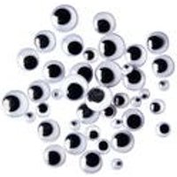 Silmät 300 kpl 7 10 ja 15 mm mustavalkoinen Playbox