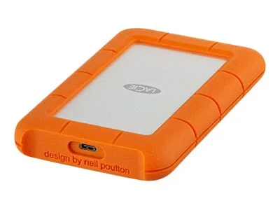 LaCie Rugged USB-C - Ulkoiset kovalevyt - 2TB - oranssi