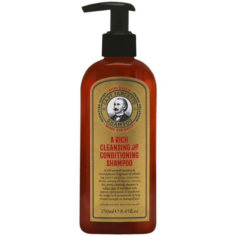 Captain fawcett Ricki Hall's Booze & Baccy Hair Protective Shampoo 250ml