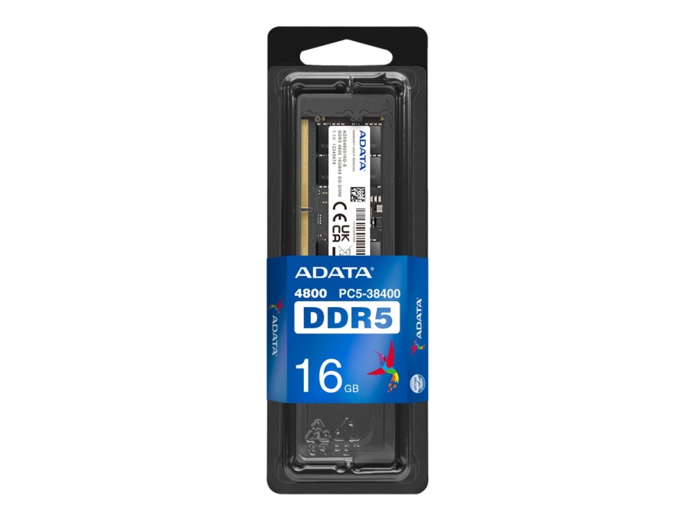 ADATA SO-DIMM 16 Gt (1 x 16 Gt) DDR5 4800 MHz, CL40 -muisti
