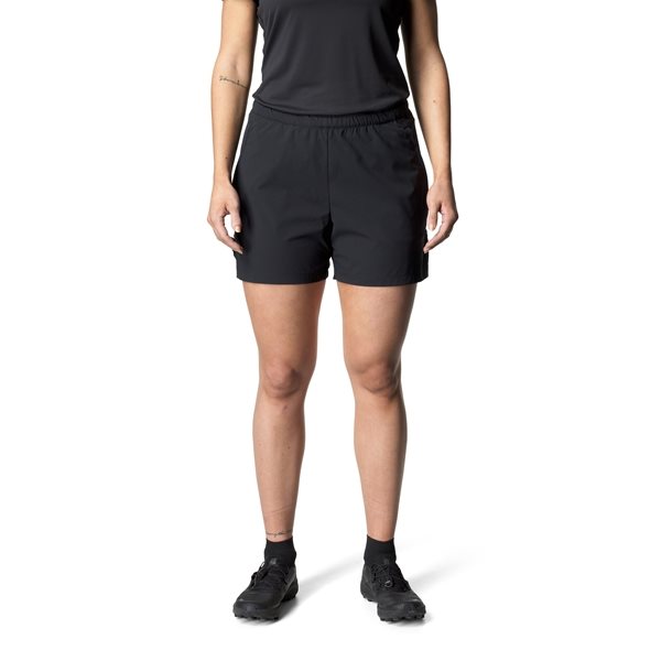 Houdini W's Pace Light Shorts True Black - XL