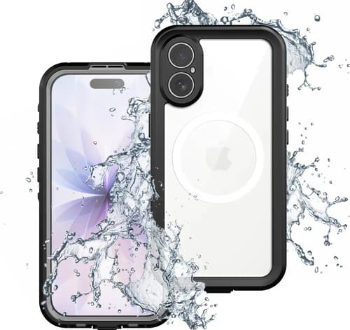 Armor-x Waterproof Case & Magnetic Case Iphone 17 Musta