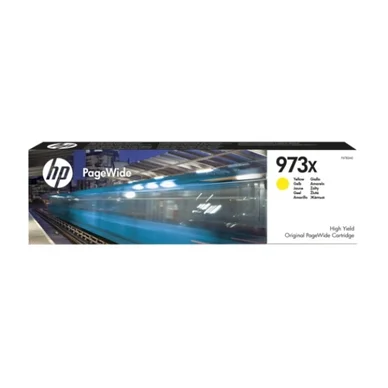 HP 973X Original PageWide mustekasetti (keltainen)