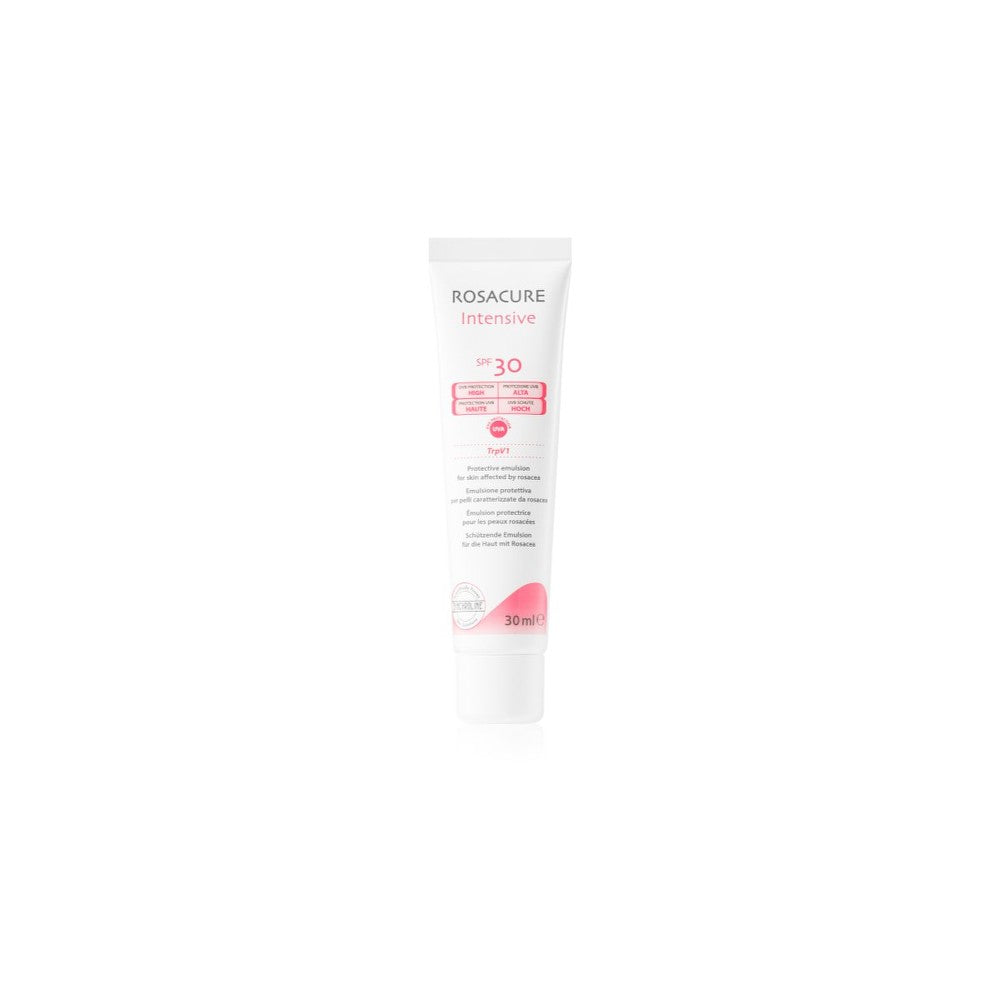 Synchroline Rosacure Intensive suojaava emulsio herkälle iholle, jolla on taipumus punoittaa SPF 30 30 ml