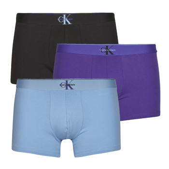 Calvin Klein Underwear Bokserishortsit  vaaleansininen / lila / musta