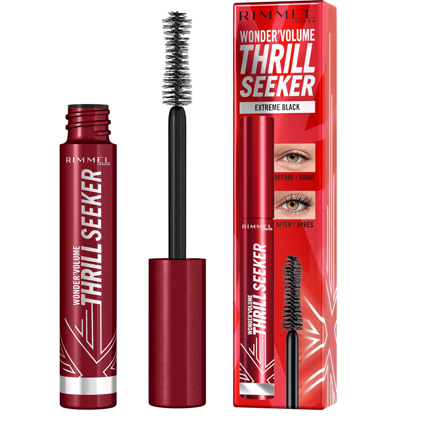 Rimmel Turn up the volume Wonder'Volume Thrill Seeker Mascara 01 Black