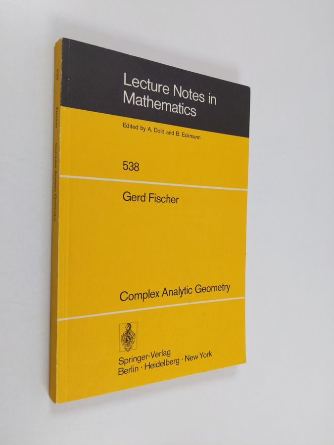 Gerd Fischer ym. : Complex Analytic Geometry