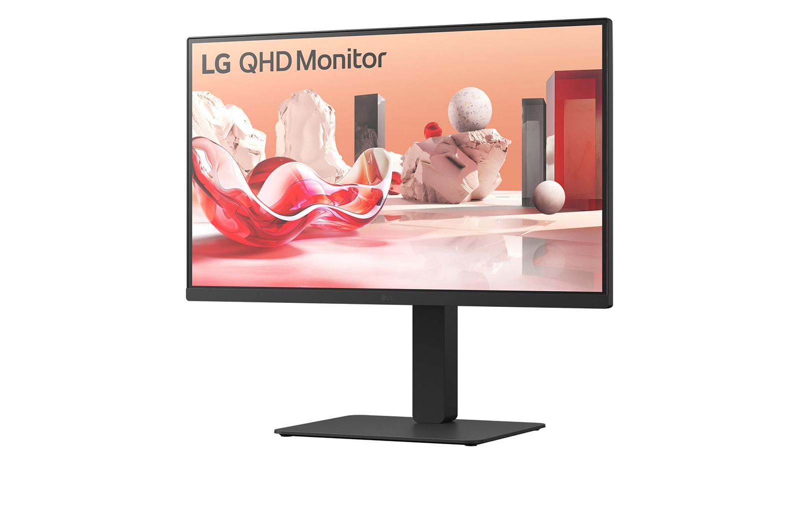 LG 27BA75QB 27" QHD, IPS -näyttö, USB-C hub, KVM switch