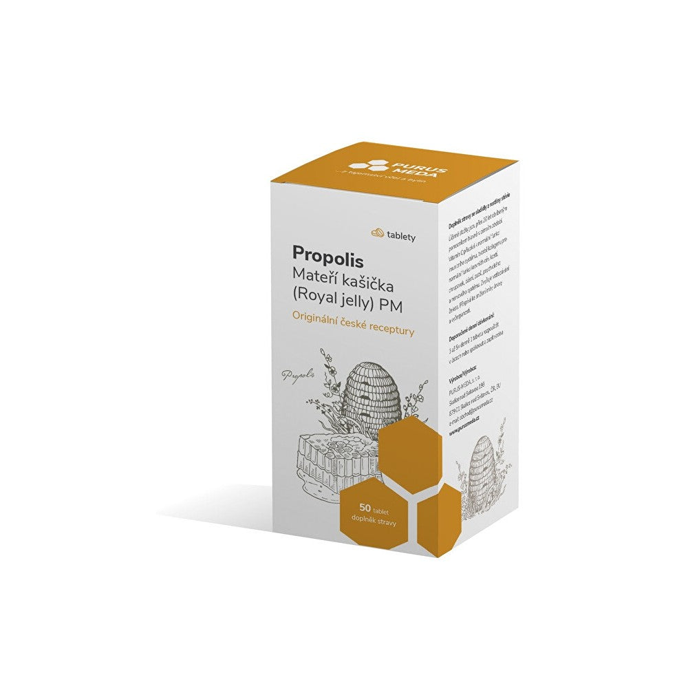 Purus meda Kuninkaallinen hyytelö propolis PM 50 tablettia