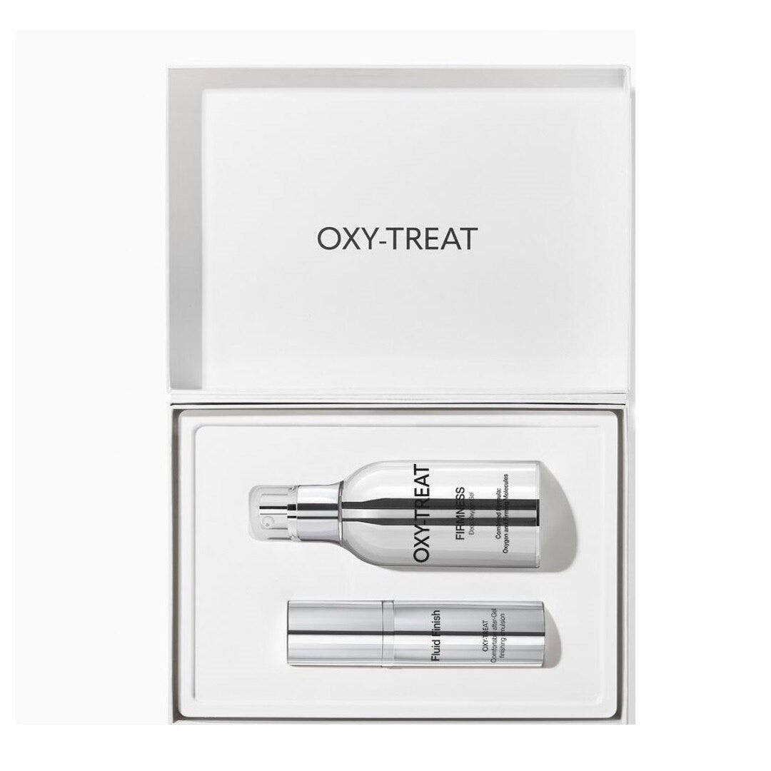 Oxy-Treat Kiinteyssarja Labo: Kiinteyttävä geeli Oxy-Treat Kasvot 50 ml + Kiinteyttävä emulsio Oxy-Treat Kasvot 15 ml