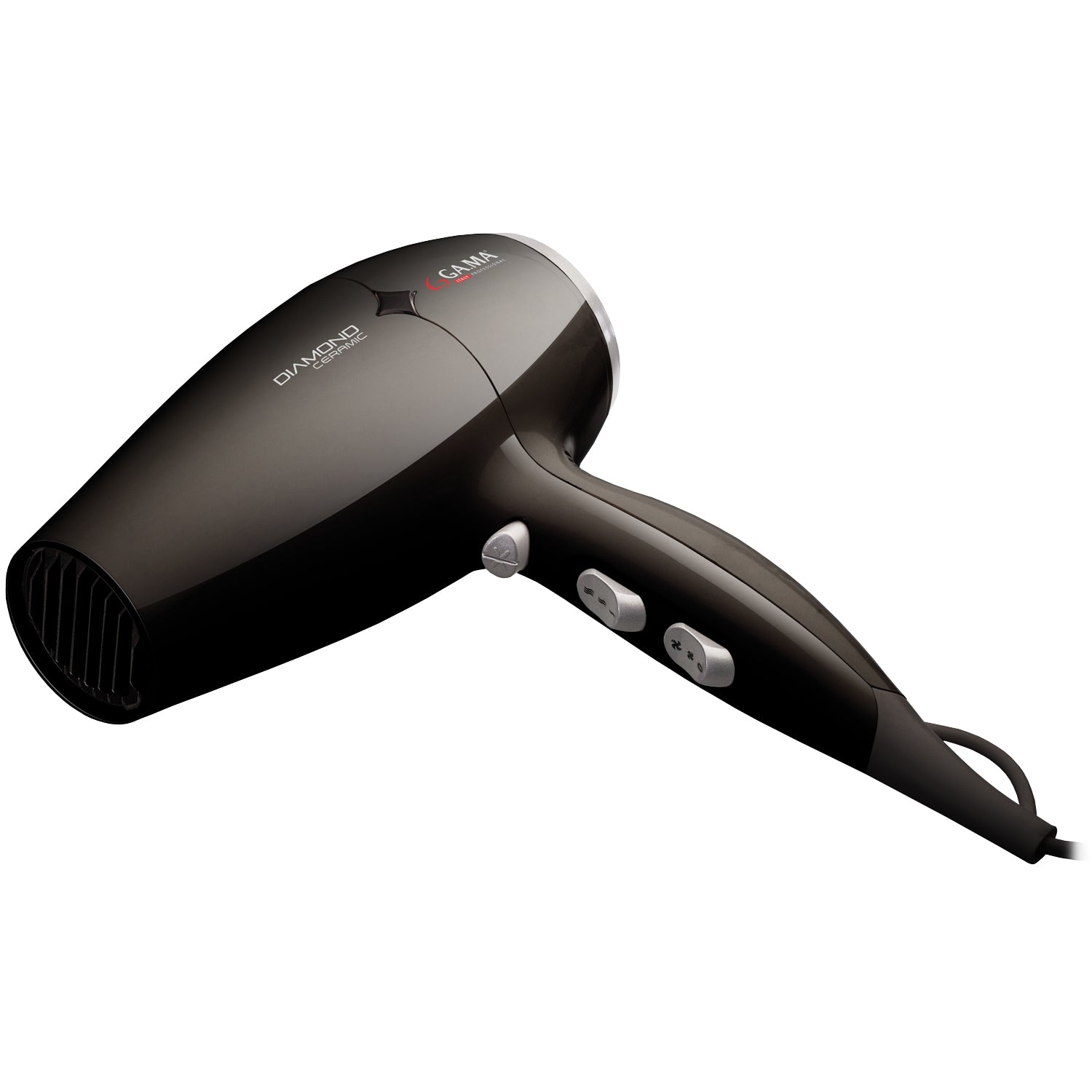 GA.MA GH0301 Diamond Ceramic, 2300 W -hiustenkuivaaja, musta