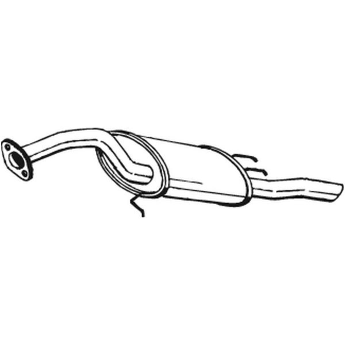 Takaäänenvaimentaja BOSAL 228-897