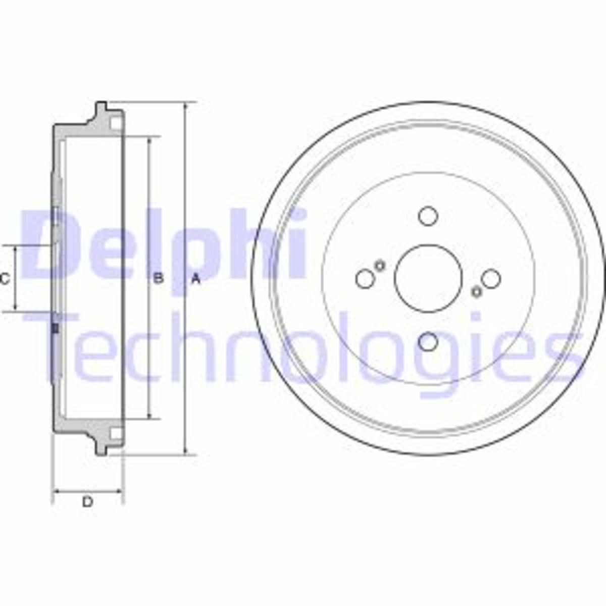 Jarrurumpu DELPHI BF560