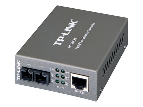 TP-Link Fiber SC multimode - TP(RJ45), 10/100 Mbps, 2 km