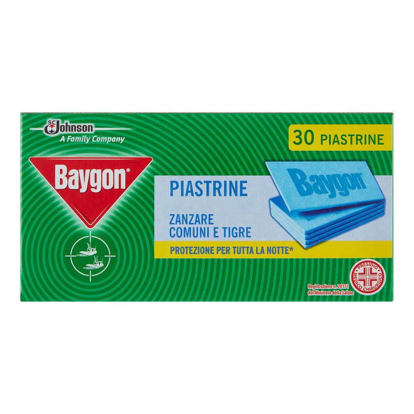 Baygon Piastrine 30 — Insetticida